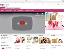 Tablet Screenshot of pink-magento-template.web-experiment.info